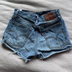 Vintage Levi denim shorts